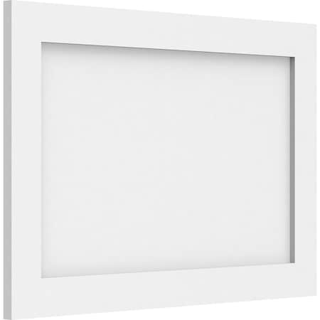 Ekena Millwork Cornell Flat Panel Decorative Wall Panel, 24"W x 16"H x 5/8"P WALP24X16X062CNL
